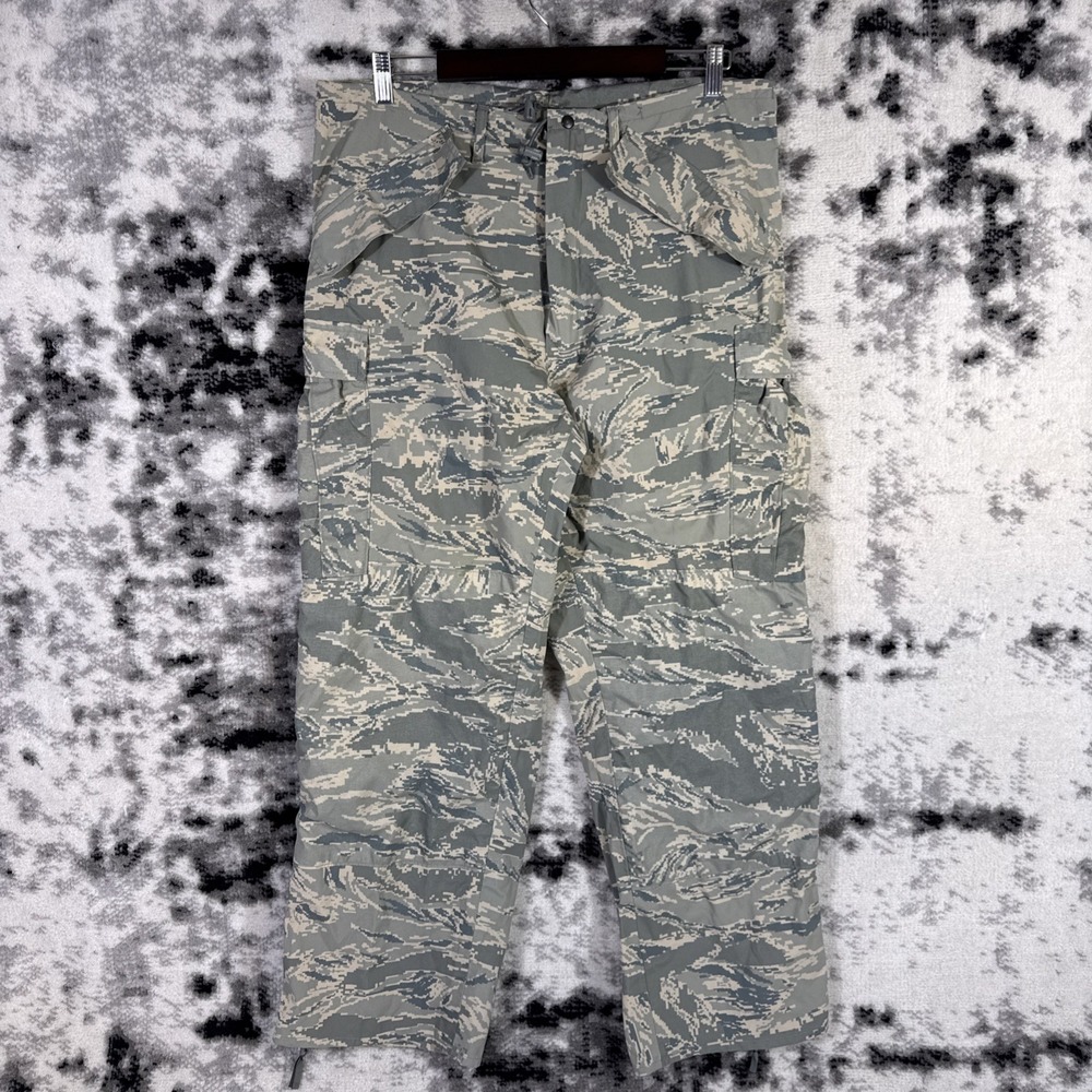 USAF APECS Trousers Mens Medium Tennier Gore Tex Tiger Stripe Baggy Ankle Zip